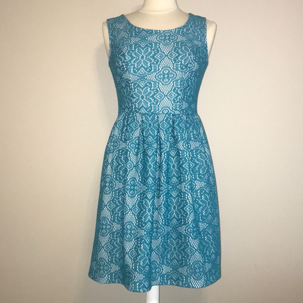 George Teal Lace Dress